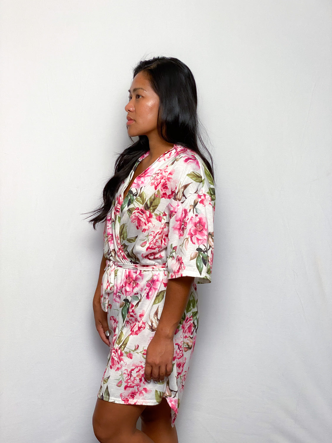 Cotton Floral Robe