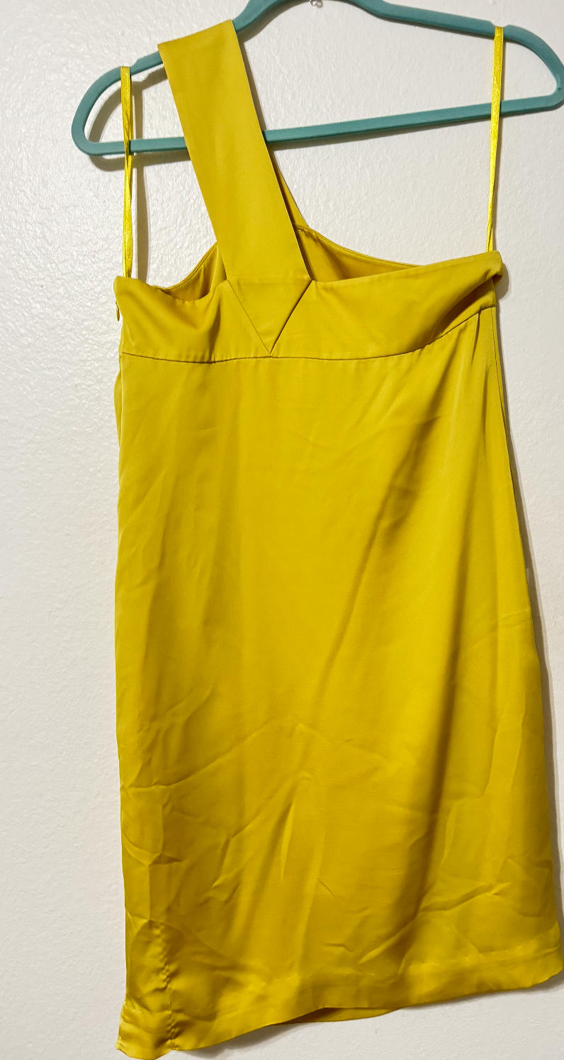 Club Monaco Designer One Shoulder Dress