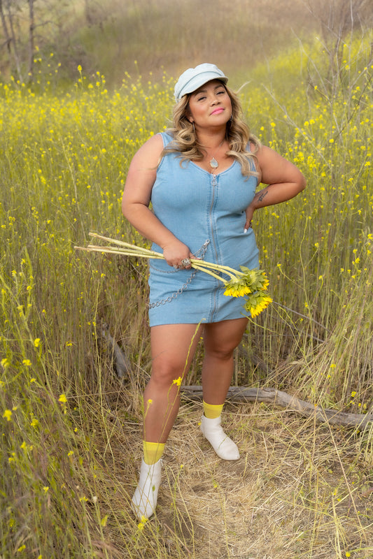 Denim Mini Dress